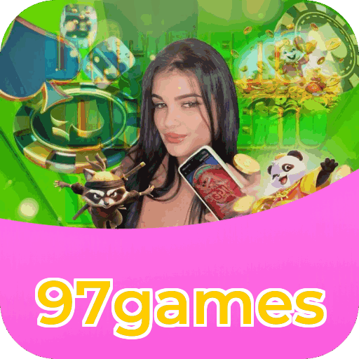 Passo a passo visual mostrando processo de download e instalação do aplicativo 97games
